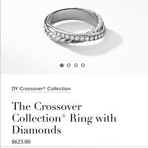 David Yurman Crossover Diamond Ring